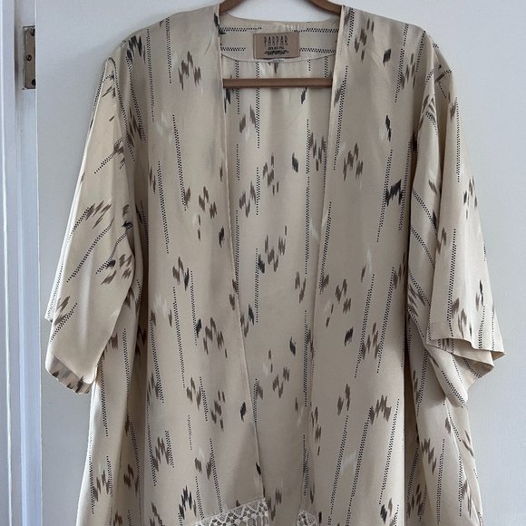 Flowy, Fringe Blouse/Cover Up - Picture 1 of 4